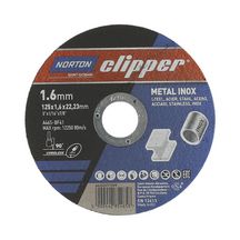 Disque à tronçonner ultra mince métal inox 125x1,6x22,23 Réf. 66253371509