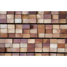 Lambourde Bois Exotique raboté 4 faces 42x70mm