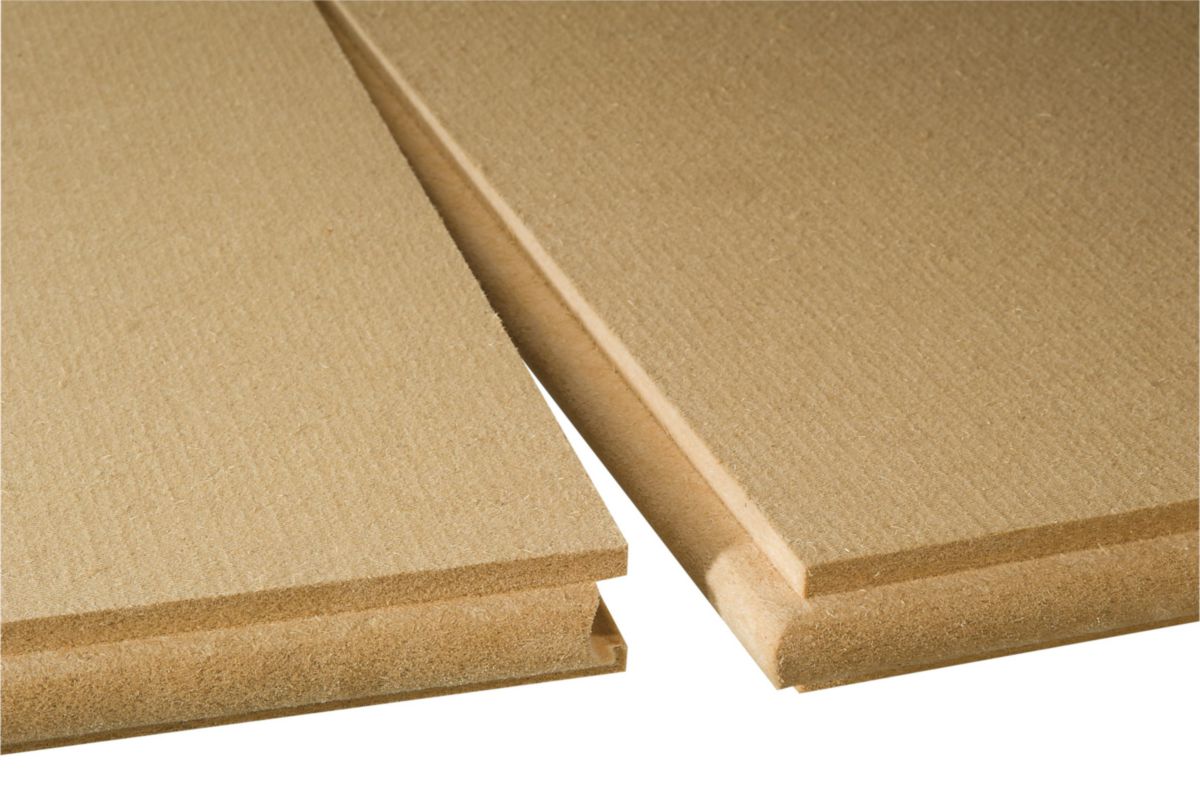 PAVATEX Panneau en fibre de bois Isolair 250 x77 cm 40 mm RB4C R=0,90 m².k/w KEYMARK 0117D015