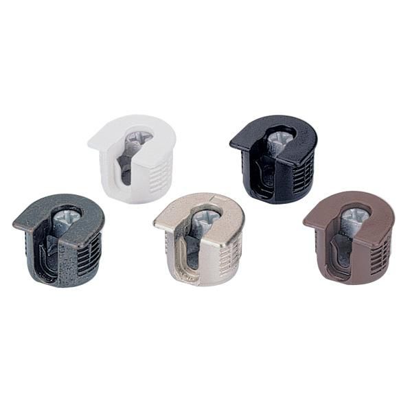 Ferrure d'assemblage VB 35/16 en plastique blanc 065511
