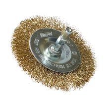 Brosse pour perceuse circulaire ondulé laiton pour les métaux non-ferreux ø 75 Réf. 69957365092