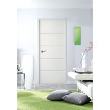Bloc-porte alvéolaire Moderna Horizon - 204x83 cm - PD - H86 mm - chant à recouvrement - serrure PDDT