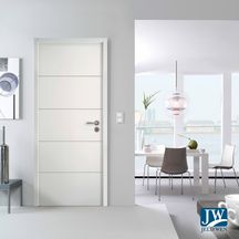 Bloc-porte alvéolaire Moderna Horizon - 204x83 cm - PD - H86 mm - chant à recouvrement - serrure PDDT