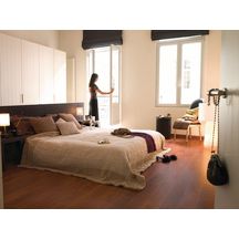 Sol stratifié Eligna EL996 - 8x156x1380 mm - Merbau planches - classe 32