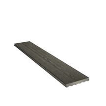 Lame de terrasse bois composite Elégance - 23x180x4000 mm - Gris Anthracite structuré, certifié PEFC 70%
