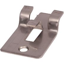 Clip simple de fixation FOREXIA avec vis inox - Sachet de 30 pièces