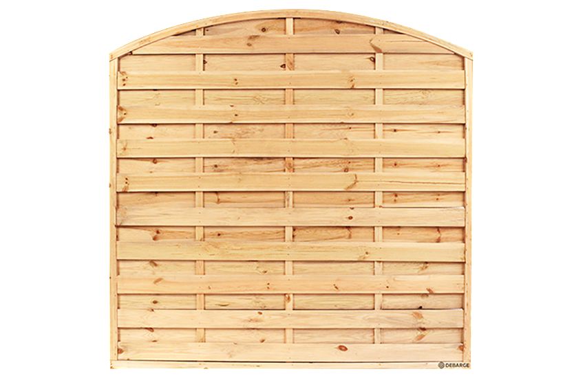 Ecran Nairobi 45 mm arrondi classe 4 vert EALCI-45x1800-180