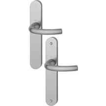 HOPPE Tokyo Poignée De Porte Avec Rosette BB 2951766 Argent Anodis 233