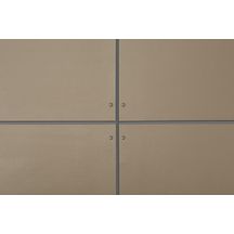 Panneau de façade HardiePanel 2.0 Smooth fibres-ciment 3048x1220x8mm brut non peint Réf: 517703