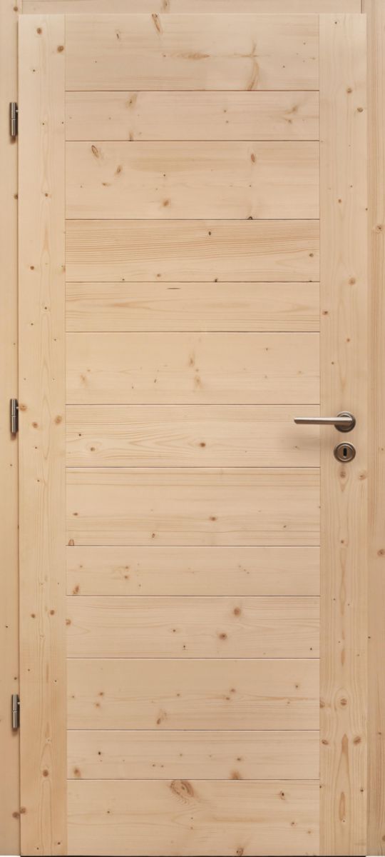 Bloc porte en bois massif