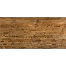 Panneau 3 plis vieux bois - 300x122 cm - ép. 24 mm - choix A/C - surface originale taillée à la hâche - largeur lamelles 10 cm