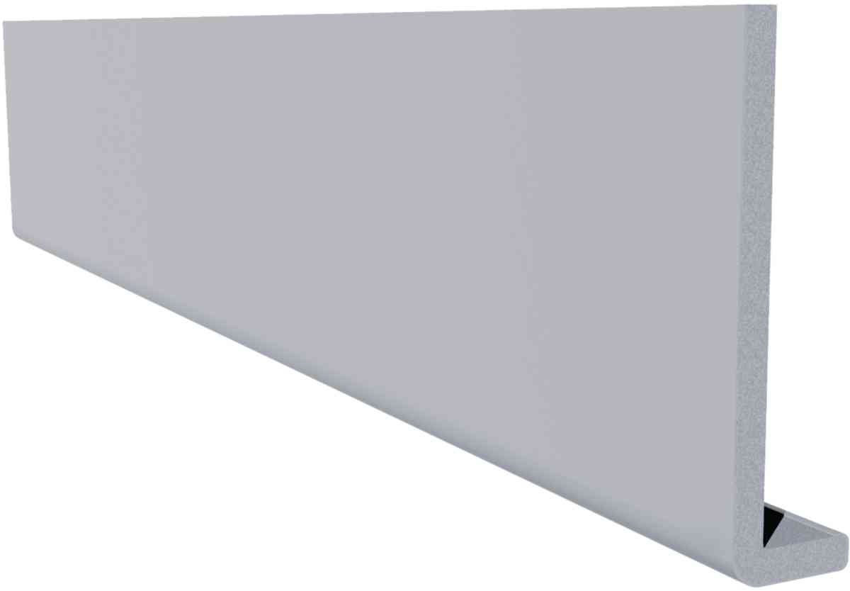 FREEFOAM Bandeau de rive équerre PVC classique blanc