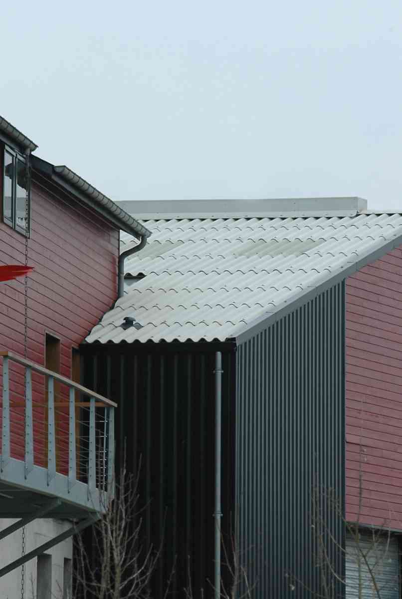 EDIL-FIBRO Plaque ondulée Plakfort ondes fibres-ciment teinte