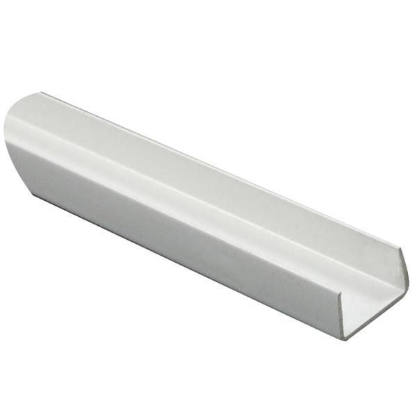 CQFD Profil  PVC  blanc  en U  10x21x10x1mm 2 60m Dispano