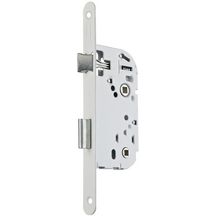 Serrure bec de cane à condamnation axe à 40mm bouts ronds sans gâche D13R