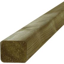 Lambourde Pin Sylvestre traité CL4 choix AB raboté 4 faces vert 45x70 longueur 3,00m