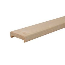 SOTRINBOIS - Nez de cloison Sapin blanc du Nord 30x90mm réelle 27,5x87 ...