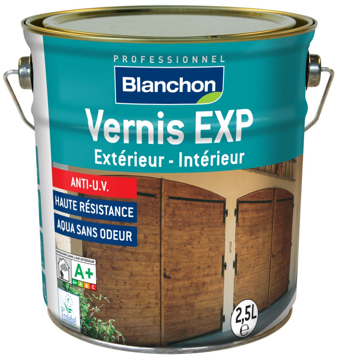 Vernis Exp intérieur/extérieur incolore satiné 2,5 litres