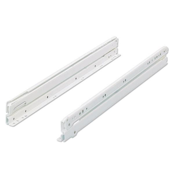 Coulisses 50kg Hettich FR 6142 à Sortie Totale 450mm Blanc | Fernand