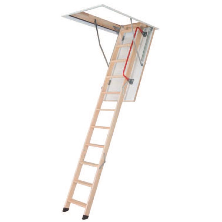 Escalier escamotable avec trappe verticale pour mur – 276 à 300 cm -  FANTOZZI SCALE srl