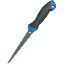Scie à guichet Novipro manche bi-matière poignard 152mm bleu/noir