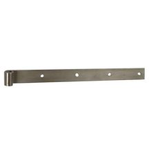 Penture droite bout carré inox 35x4 longueur 40cm