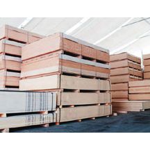 Panneau de particules brut qualité standard P2 format 280x207cm ép. 19mm