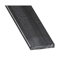 Profilé plat - acier laminé à chaud verni - l. 20 mm - ép. 4 mm - L. 2 m