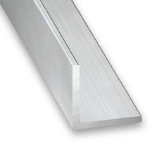 Cornière égale - aluminium brut - 10x10 mm - ép. 1,5 mm - L. 2 m