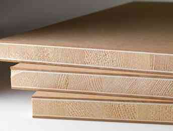 BRAGAPAN - Panneau latté 5 plis - 260x187cm - ép. 38mm âme