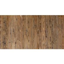 Panneau 3 plis vieux bois - 300x122 cm - ép. 24 mm - choix A/C - surface originale taillée à la hâche - largeur lamelles 10 cm