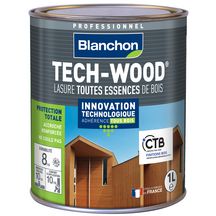 Lasure Tech-Wood incolore 1 litre, réf. 1220451