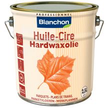 Huile-cire couleur blanche bidon de 2,5 litre