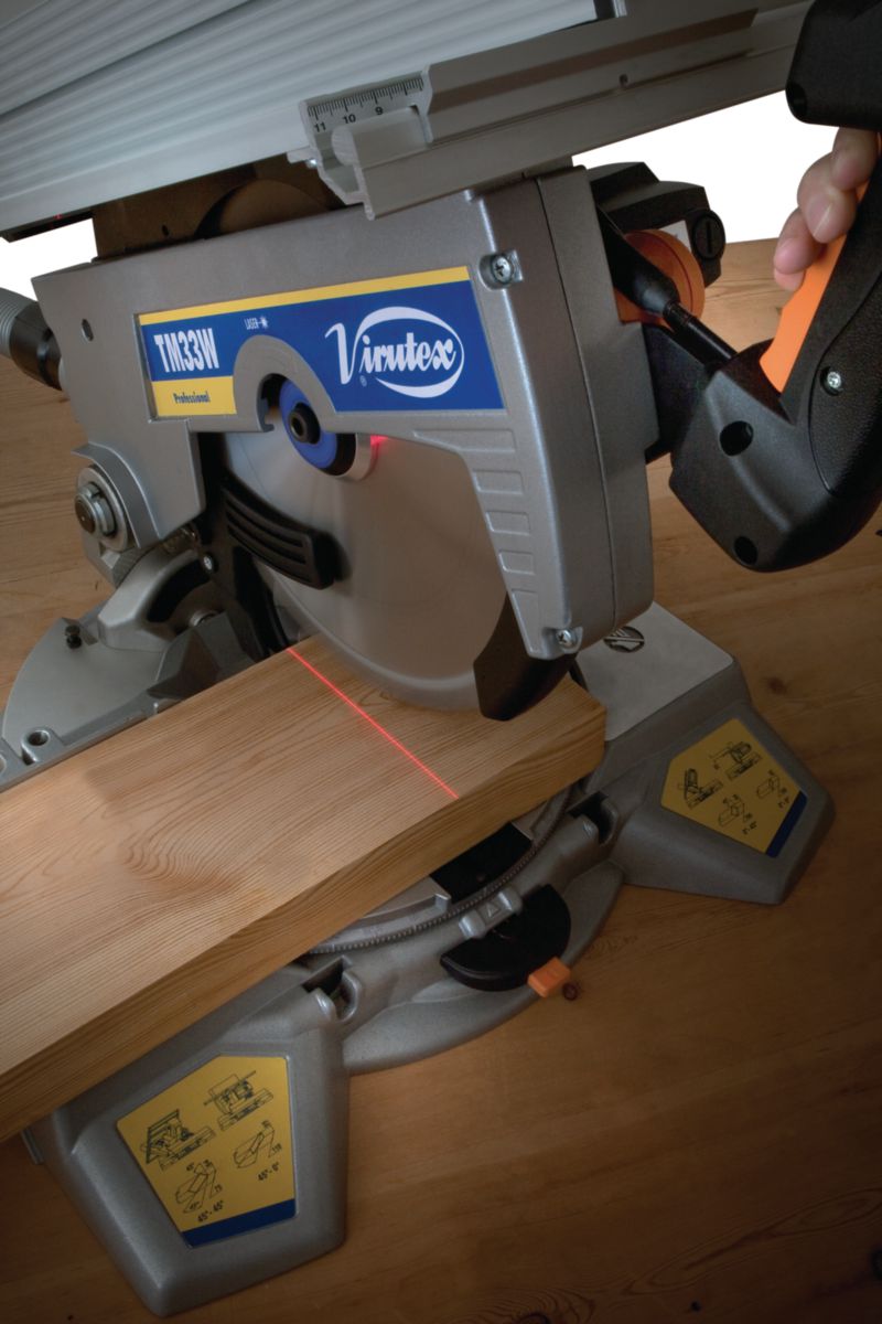 Scie à onglet TM33W avec plateau version bois Réf. 3300400
