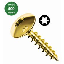 Vis à bois penture 6x30 Torx chromiting boite de 200 Réf. PV029A600300G8C