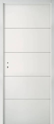 Bloc-porte alvéolaire Moderna Horizon - 204x83 cm - PD - H86 mm - chant à recouvrement - serrure PDDT