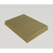 EGGER PANNEAUX - Panneau MDF Egger Mince laqué blanc 3 mm support