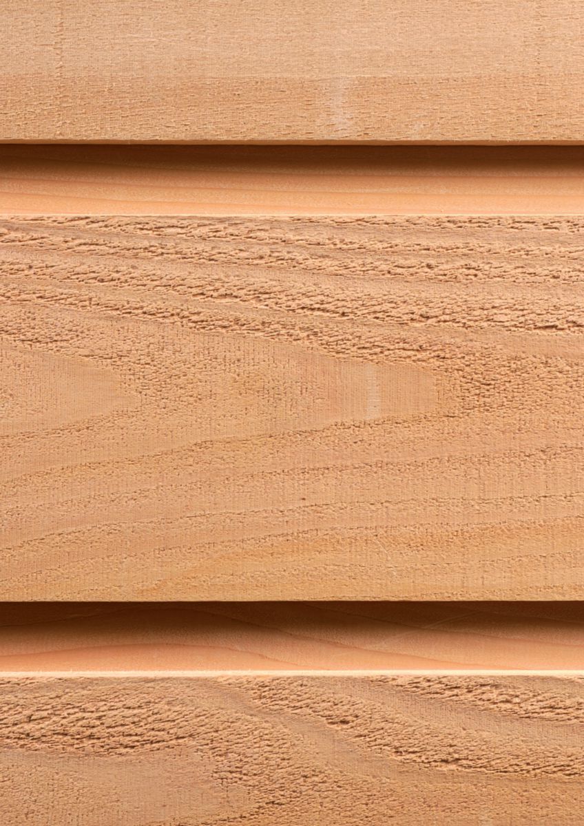 SILVERWOOD Bardage essence red cedar channel siding 19x170x2450mm Réf