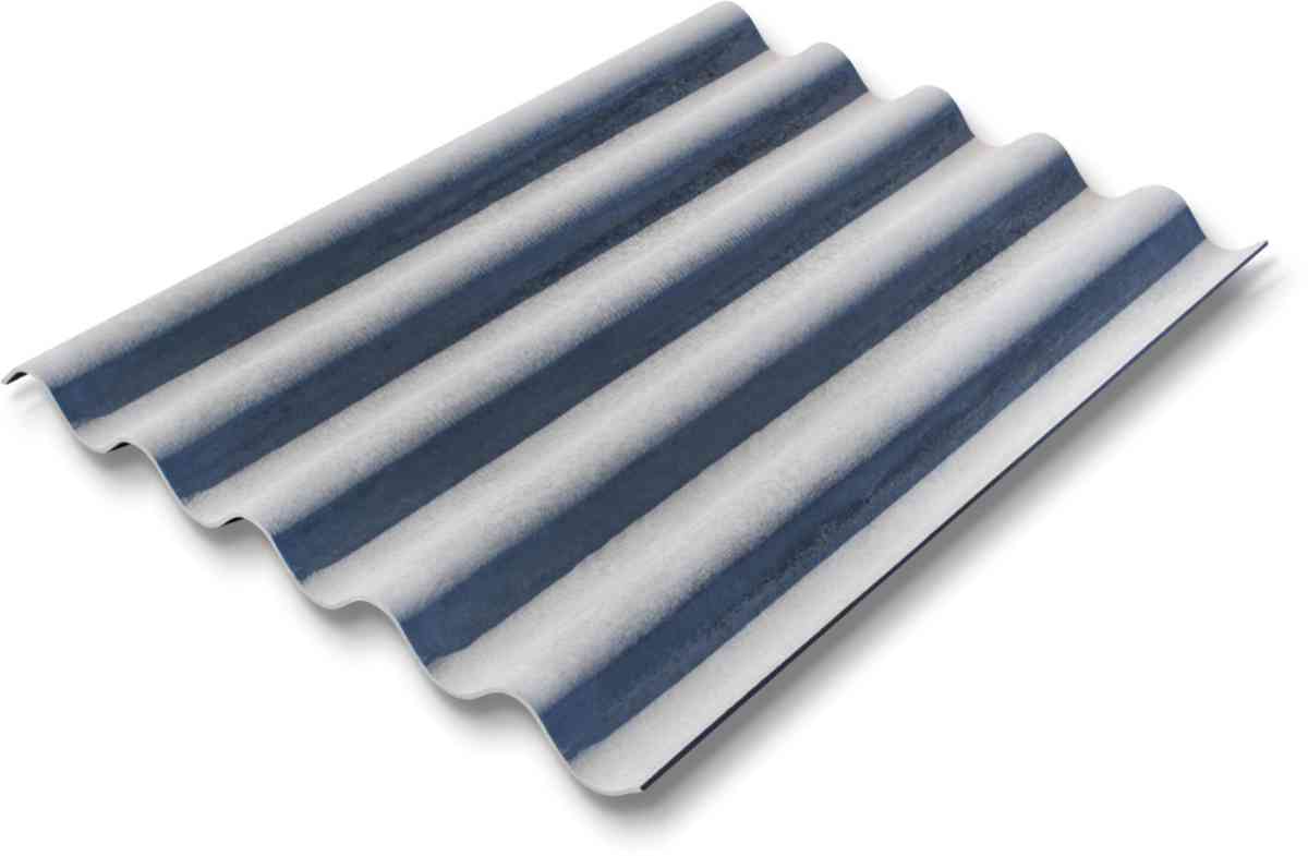 ETERNIT Plaque ondulée FR Naturel ondes 1m25 TN teinte