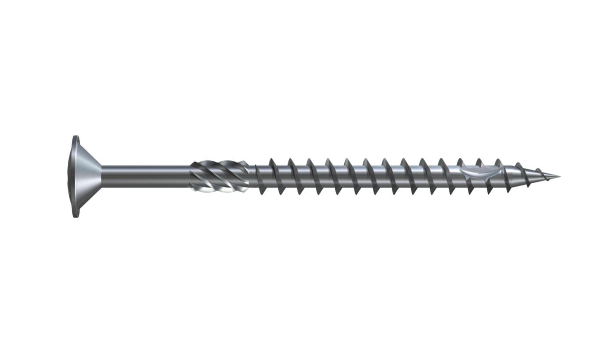 GFD Vis VBA3 grande longueur tête large rondelle intégrée Torx zingué