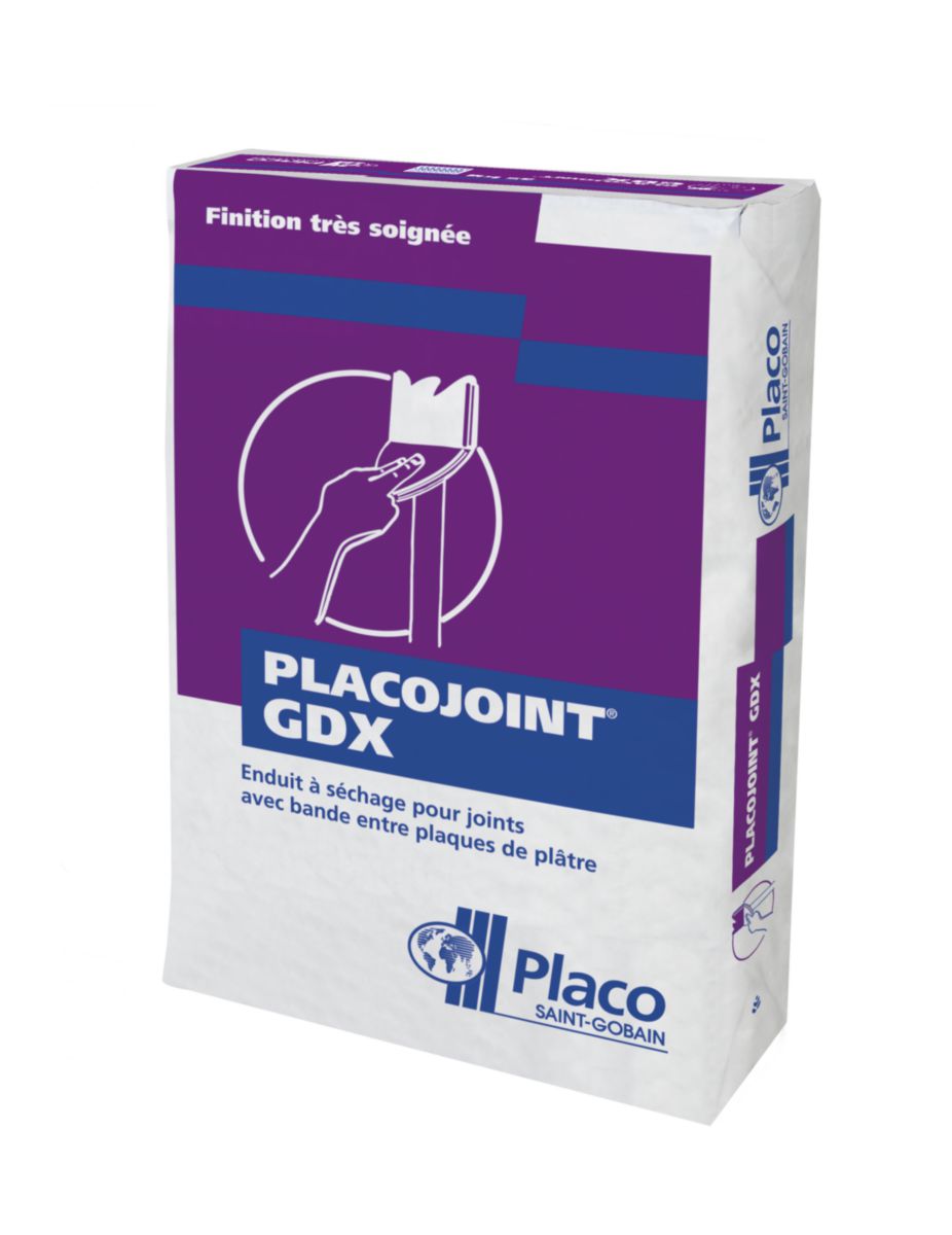 PLACO Enduit Placojoint GDX sac de 25kg Dispano PLACO Enduit Placojoint GDX sac de 25kg Dispano
