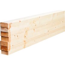 Lamellé-collé Sapin/Epicéa résistance GL24 non traité 120x360mm longueur 12,00m emballé
